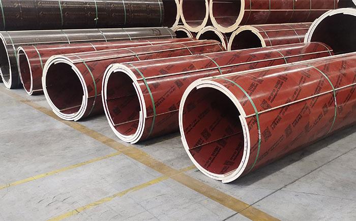 安徽圆模板:木质圆柱模板厂家的发货及配送周期